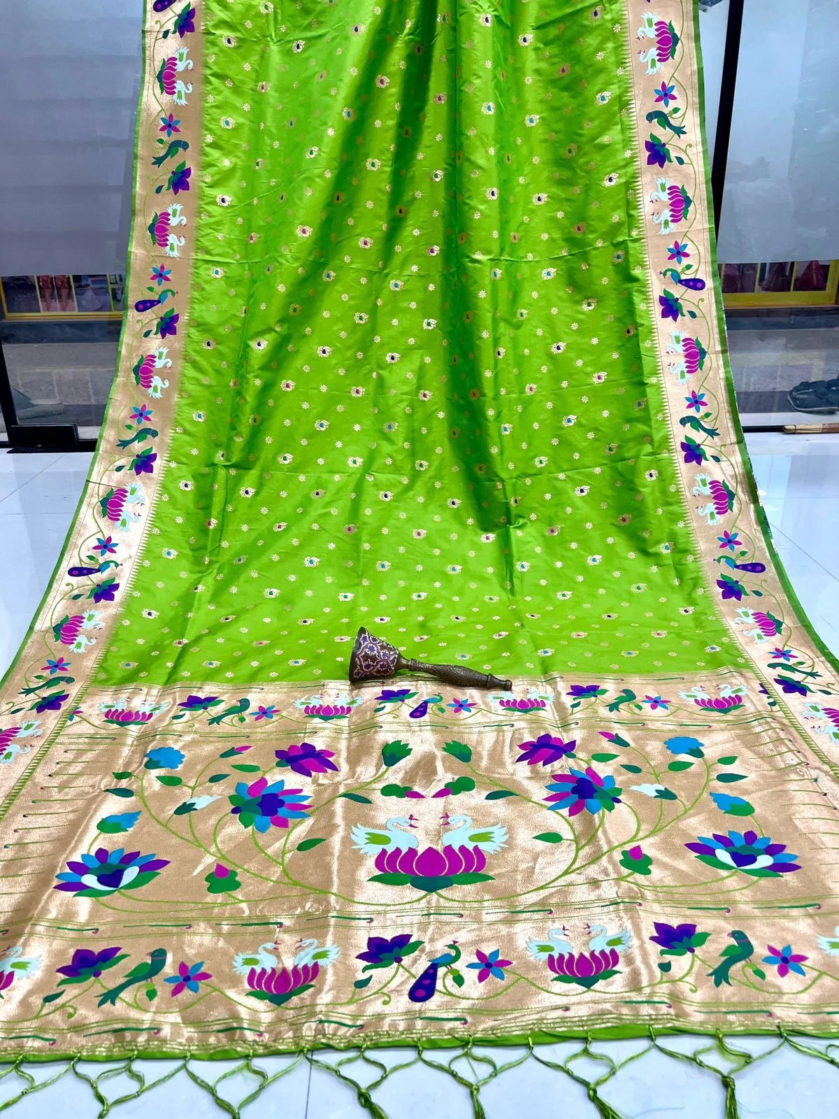 Pure Paithani Silk Sarees – Maharashtrian Elegance