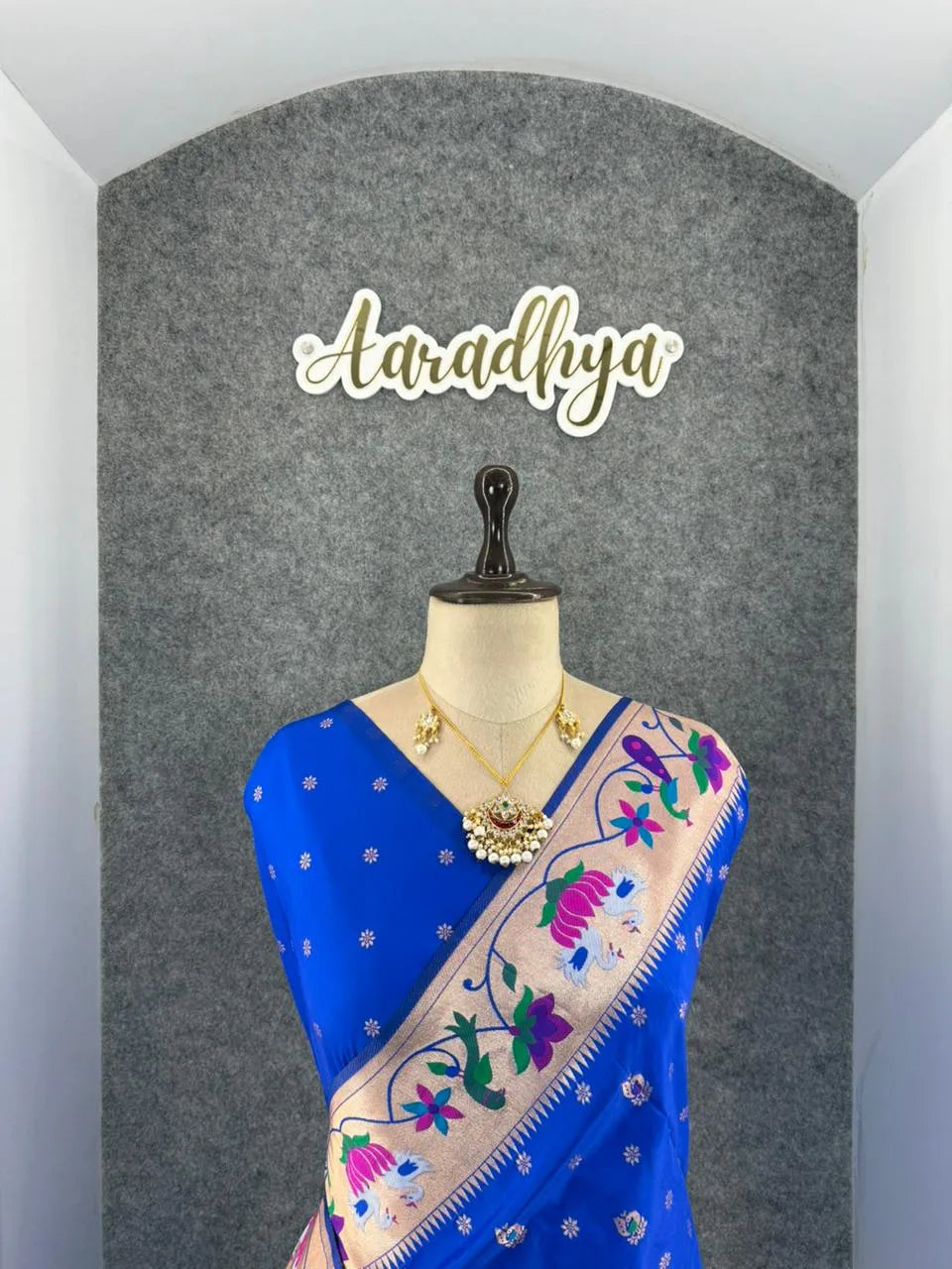 Pure Paithani Silk Sarees – Maharashtrian Elegance