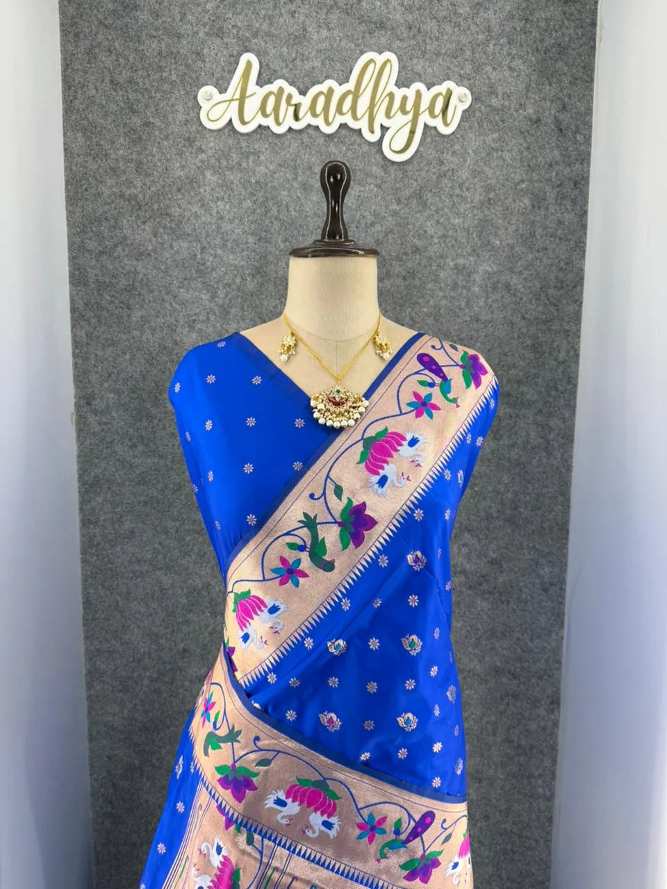 Pure Paithani Silk Sarees – Maharashtrian Elegance