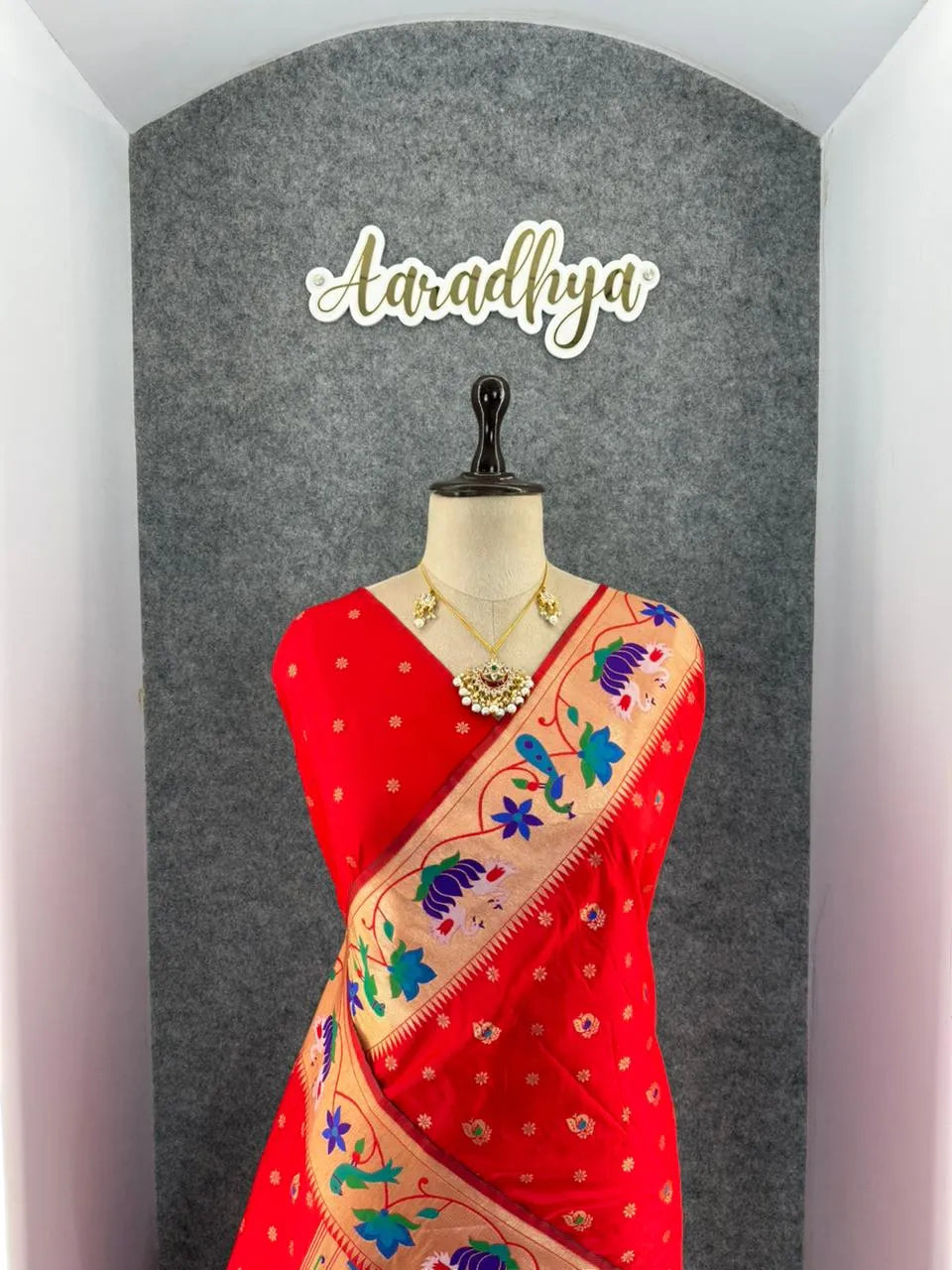 Pure Paithani Silk Sarees – Maharashtrian Elegance