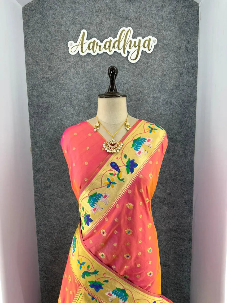 Pure Paithani Silk Sarees – Maharashtrian Elegance