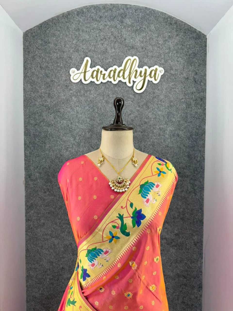 Pure Paithani Silk Sarees – Maharashtrian Elegance