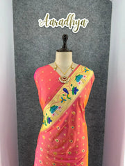 Pure Paithani Silk Sarees – Maharashtrian Elegance