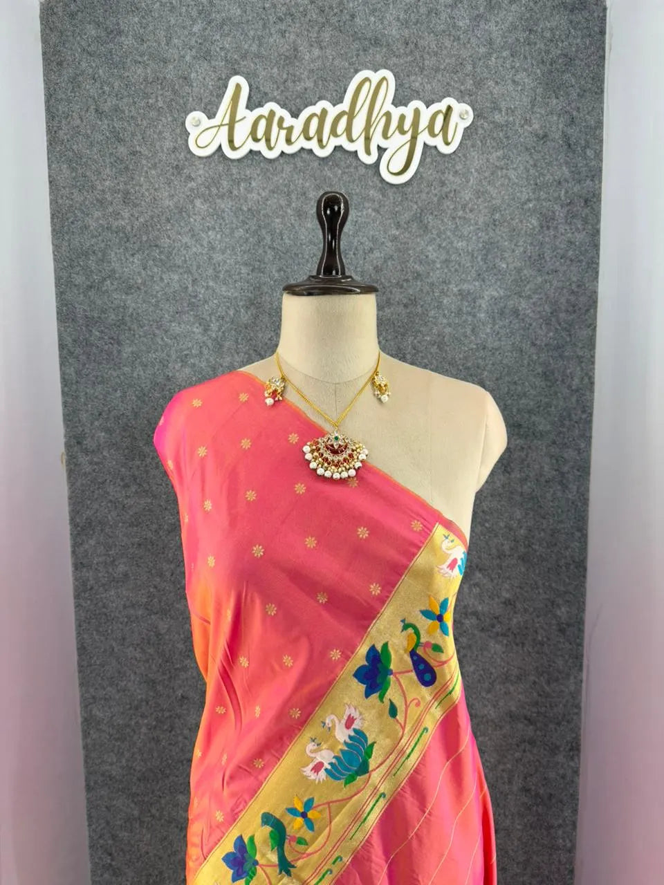 Pure Paithani Silk Sarees – Maharashtrian Elegance