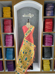 Pure Paithani Silk Sarees – Maharashtrian Elegance