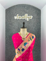 Pure Paithani Silk Sarees – Maharashtrian Elegance