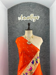 Pure Paithani Silk Sarees – Maharashtrian Elegance