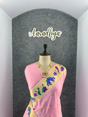 Pure Paithani Silk Sarees – Maharashtrian Elegance