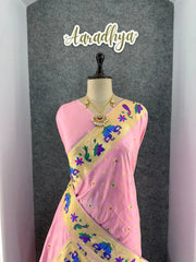 Pure Paithani Silk Sarees – Maharashtrian Elegance