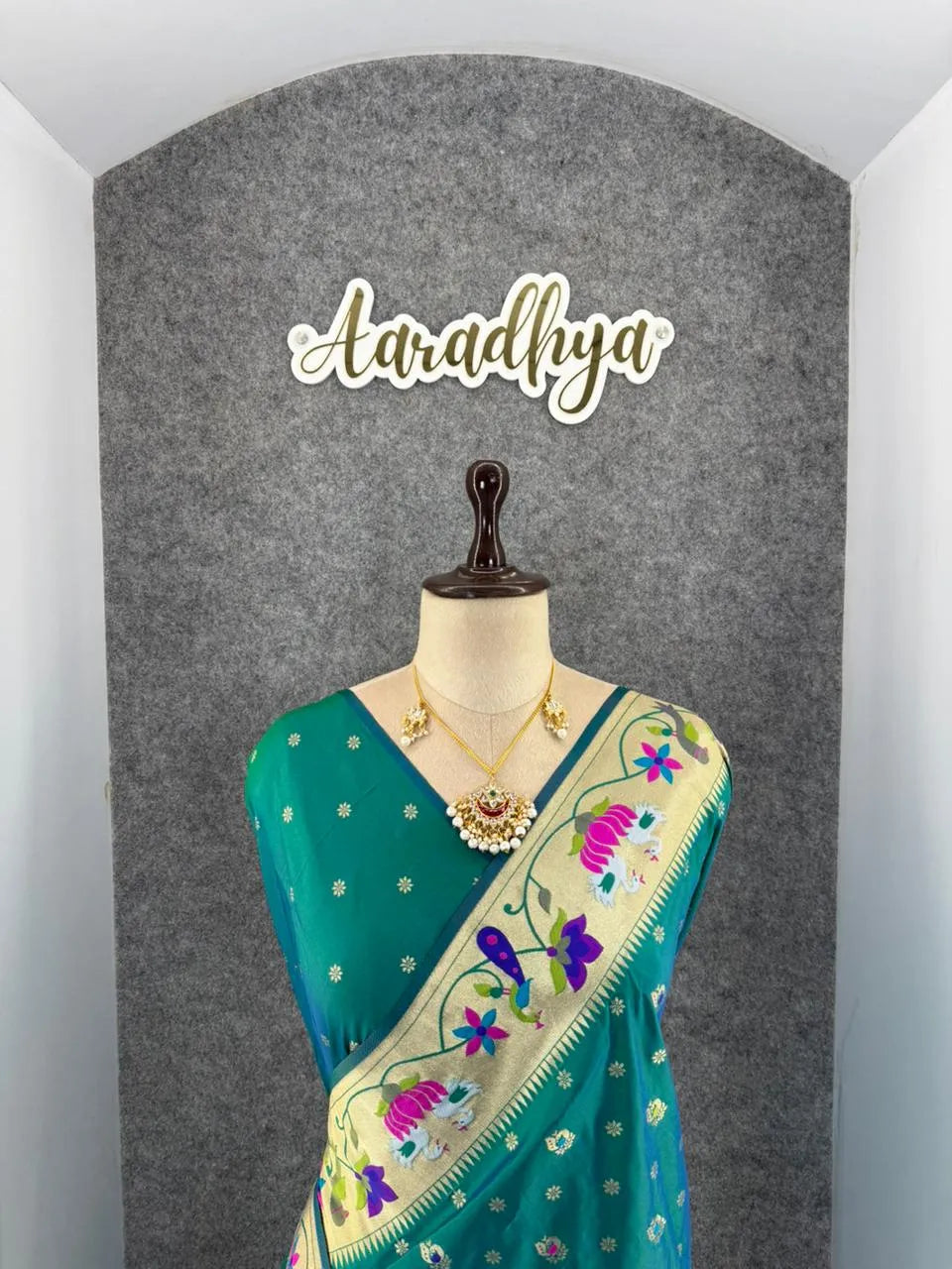 Pure Paithani Silk Sarees – Maharashtrian Elegance