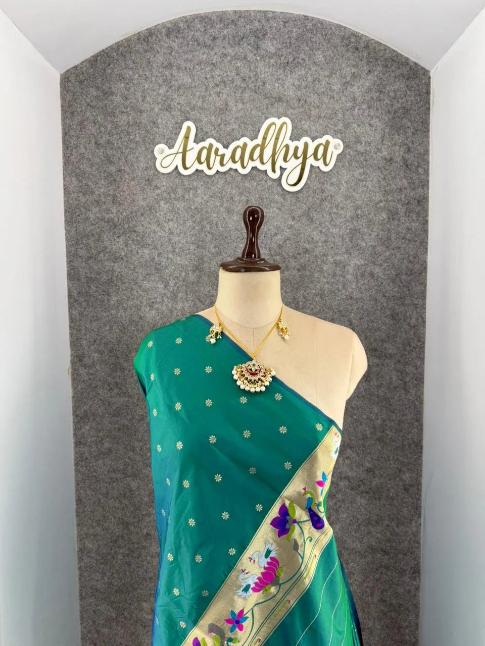 Pure Paithani Silk Sarees – Maharashtrian Elegance
