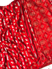 Premium Dola Silk Saree – Lace Border Edition
