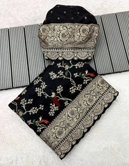 Sabyasachi-Inspired Pure Khadi Dola Cotton Bridal Saree