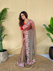 Royal Gabanna Silk Dual Tone Saree