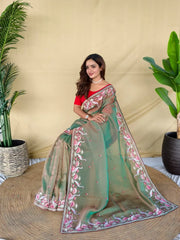 Royal Gabanna Silk Dual Tone Saree