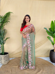 Royal Gabanna Silk Dual Tone Saree