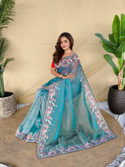 Royal Gabanna Silk Dual Tone Saree