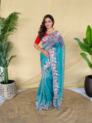 Royal Gabanna Silk Dual Tone Saree