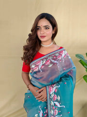 Royal Gabanna Silk Dual Tone Saree