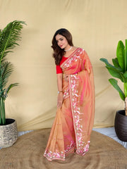 Royal Gabanna Silk Dual Tone Saree