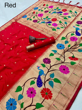 Wedding Special Paithani Silk Saree