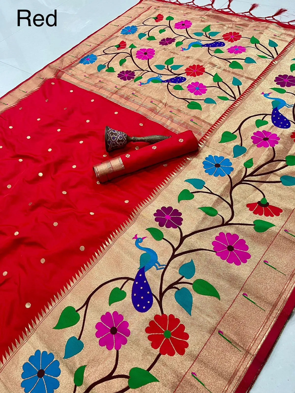 Wedding Special Paithani Silk Saree