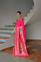Soft Banarasi Silk Traditional Paithani Saree