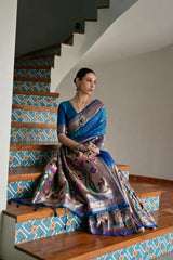 Soft Banarasi Silk Traditional Paithani Saree
