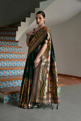 Soft Banarasi Silk Traditional Paithani Saree