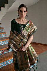 Soft Banarasi Silk Traditional Paithani Saree