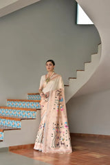 Soft Banarasi Silk Traditional Paithani Saree