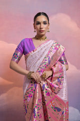 Rich Banarasi Soft Kanjivaram Paithani Saree