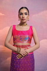 Rich Banarasi Soft Kanjivaram Paithani Saree