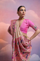 Rich Banarasi Soft Kanjivaram Paithani Saree