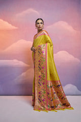 Rich Banarasi Soft Kanjivaram Paithani Saree