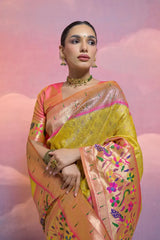 Rich Banarasi Soft Kanjivaram Paithani Saree