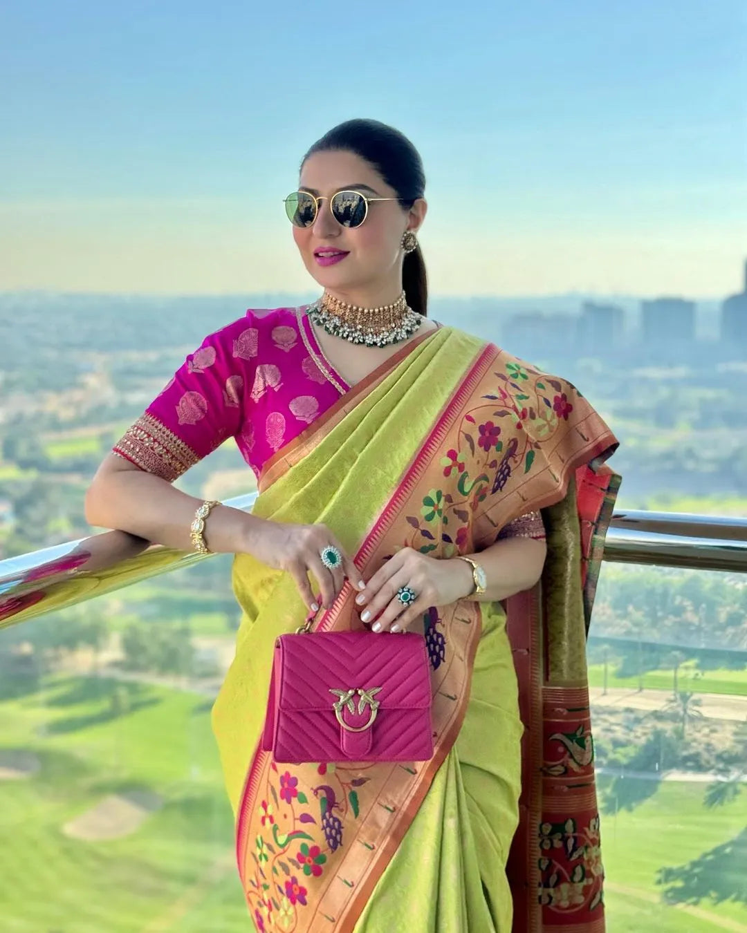 Rich Banarasi Soft Kanjivaram Paithani Saree