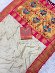 Soft Silk Unique Paithani Saree