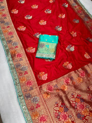 Festive Wear Dola Silk Banarasi Lace Border Saree