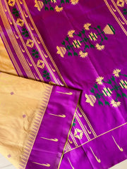 Handloom Soft Silk Muniya Border Rich Saree