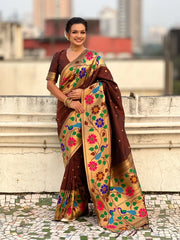Super Hit Peacock Paithani Saree