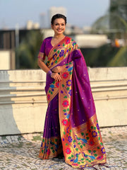 Super Hit Peacock Paithani Saree