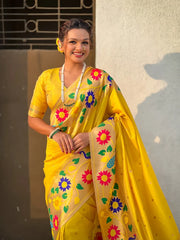 Super Hit Peacock Paithani Saree