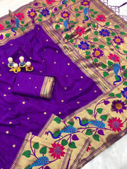 Super Hit Peacock Paithani Saree