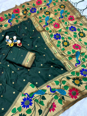 Super Hit Peacock Paithani Saree