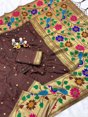 Super Hit Peacock Paithani Saree