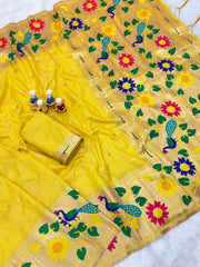 Super Hit Peacock Paithani Saree