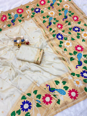 Super Hit Peacock Paithani Saree