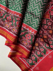 Classic Double Ikkat Patola Printed Saree