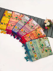 Pichwai Paithani Silk Saree – Royal Heritage Collection